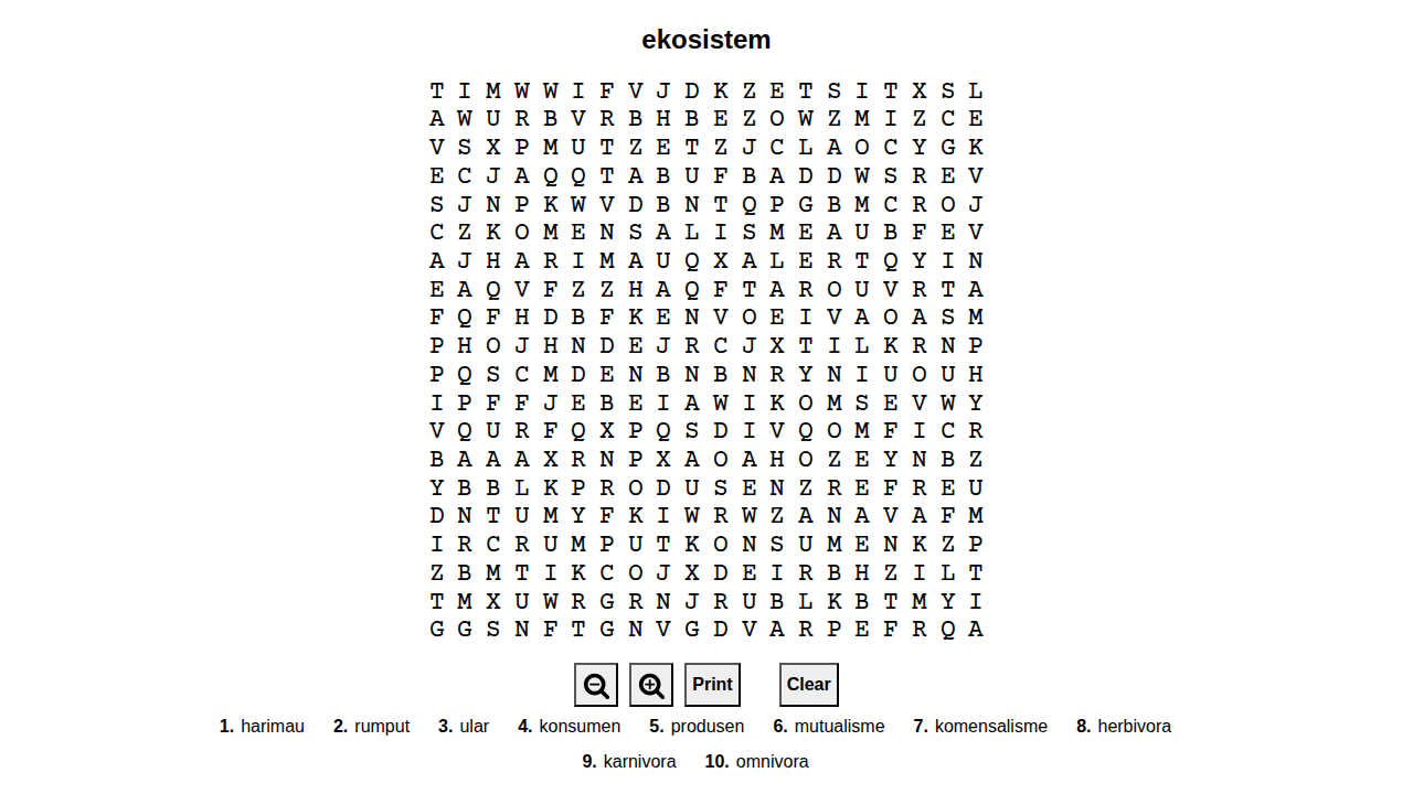 Komponen Ekosistem