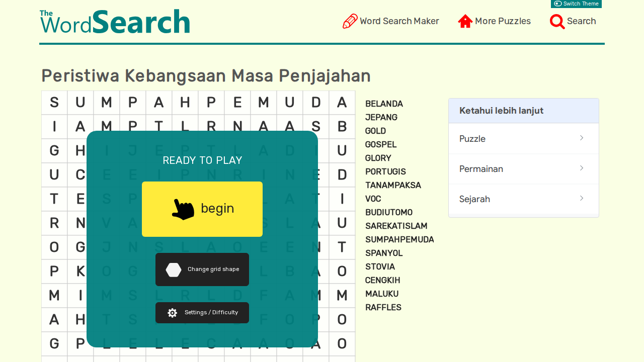 Peristiwa pada Masa Penjajahan Bangsa Indonesia