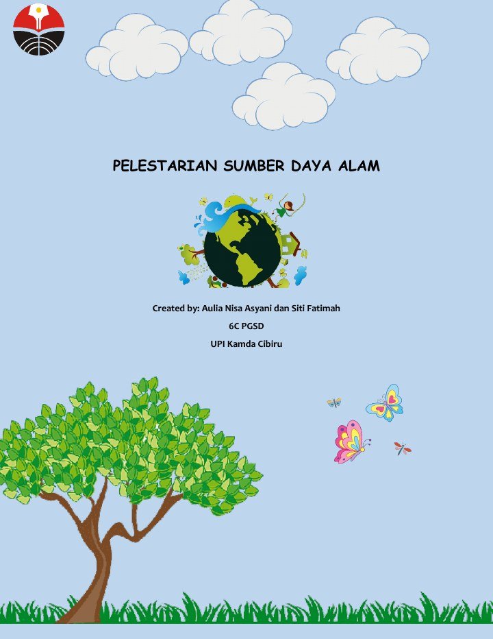 Pelestarian Sumber Daya Alam